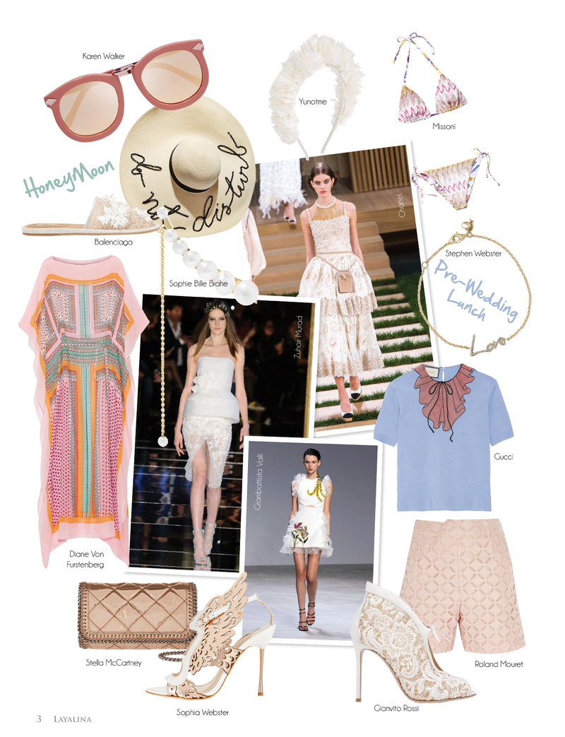 تألقي أيتها العروس في شهر العسل بأجمل الأزياء هذا الصيف